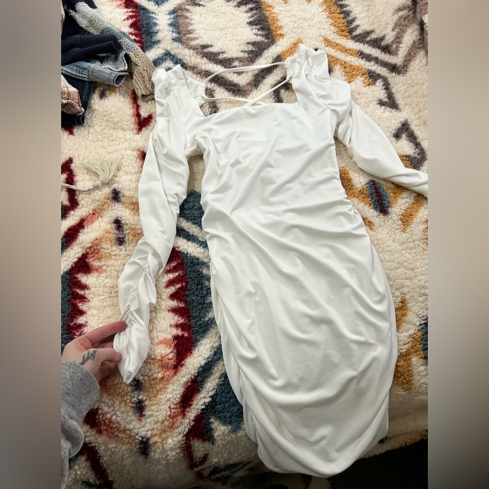 White dress